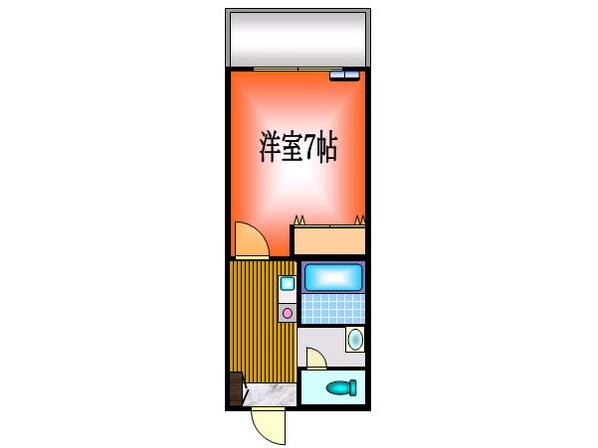 ランドマーク３の物件間取画像